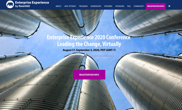 Virtual Conference – Enterprise Experience 2020
