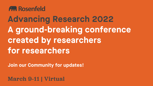 Conference: Advancing Research 2022