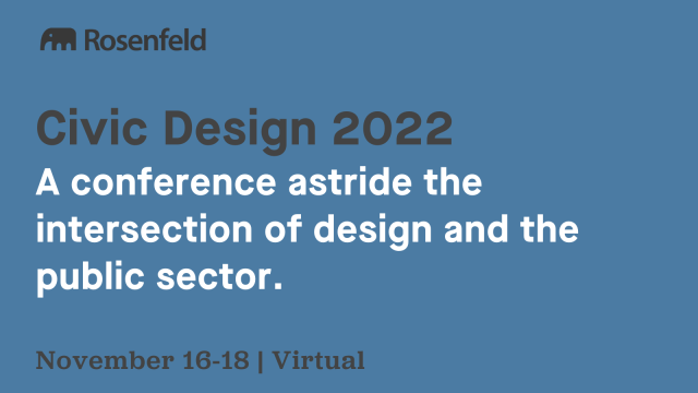 Conference: Civic Design 2022
