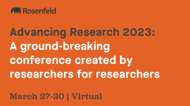 Conference: Advancing Research 2023